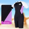 Children's Neoprene Shorty Wetsuit Shorty 2.5 mm Wetsuit Girls Front