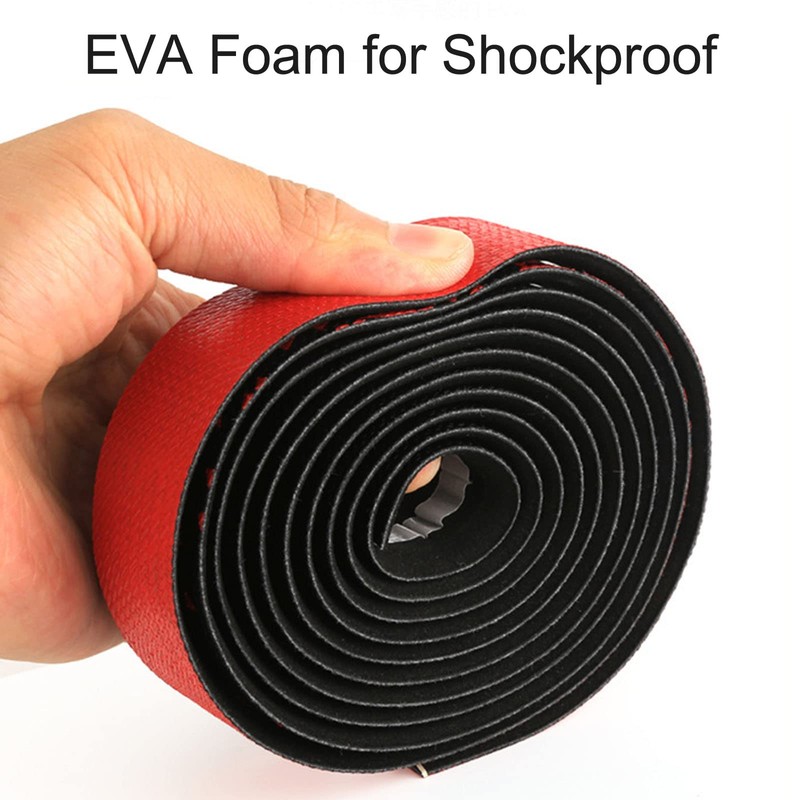 PLATTBK Bicycle Handlebar Tape Shock-Absorbent Gradient Color Road Bike Bar