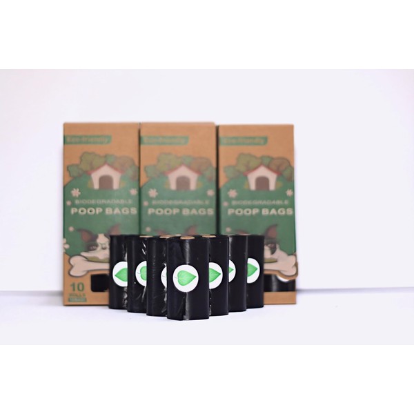 BPI certified compostable dog Poop Bag with Lavender scent -