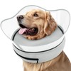 Supet Supet Raised Inflatable Dog Cone Collar to Stop Licking,