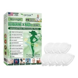 Parche Avanzado Con Nanoagujas Moringa Berberine 10 En 1