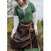 Battle-Merchant Long Medieval Cotton Apron for Medieval Viking LARP or