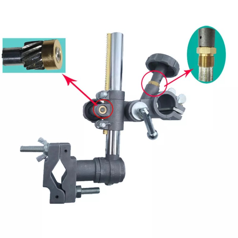 OCASAMI Welding Torch Stand Holder Support Clamp Welding Positioner Table