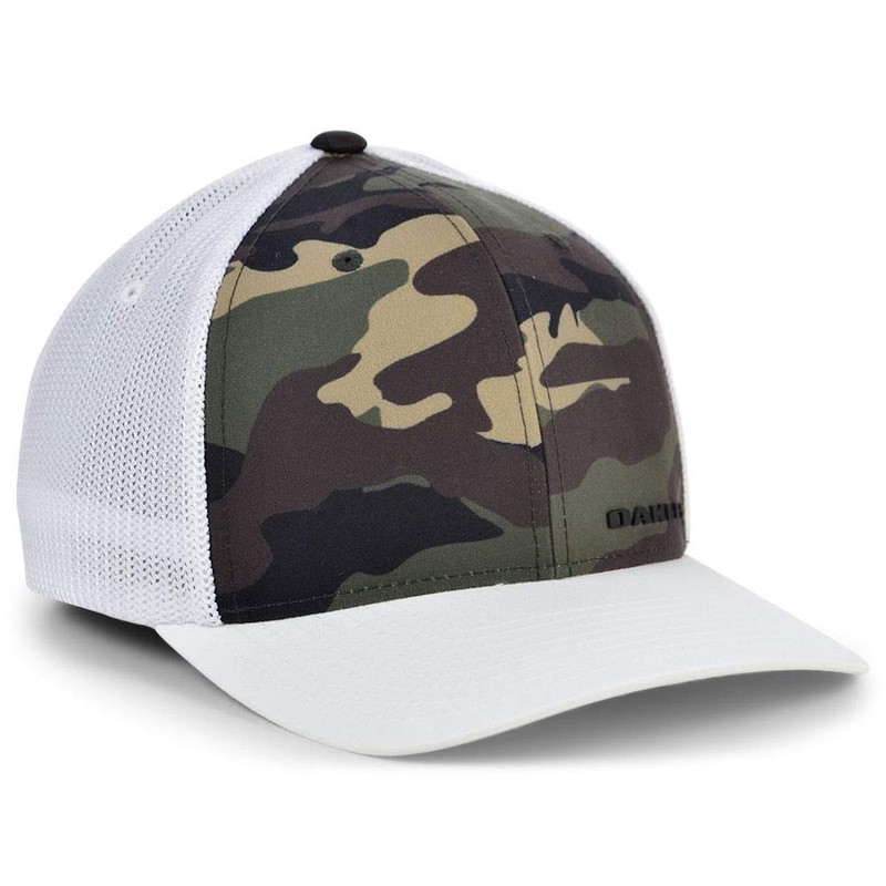 Oakley Indy Stretch-Fitted Cap White/Camo