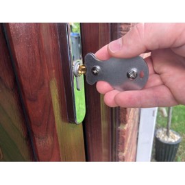 Integrated Metal Key Turner Device - (Arthritis and Mobility Key Turning aid)