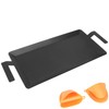 Carbon Steel Griddle - Professional Cookware Griddle Pan for Induction,