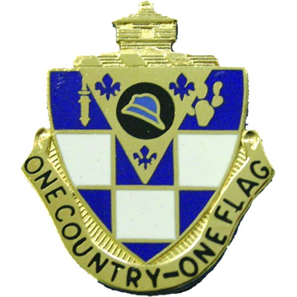 178th Infantry Unit Crest (One Country - One Flag)