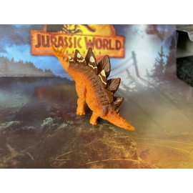 Mattel 2022 JURASSIC WORLD DOMINION MINIs DINOSAUR FIGURE STEGOSAURUS ONLY WITH BOX