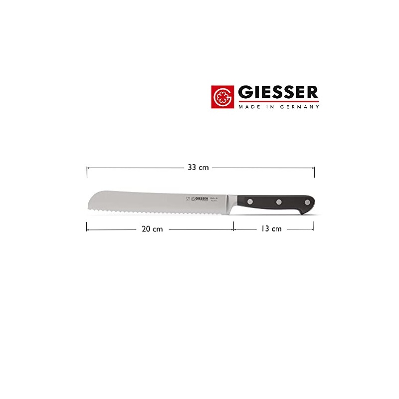 Giesser seit 1776 - Made in Germany - Brotmesser geschmiedet