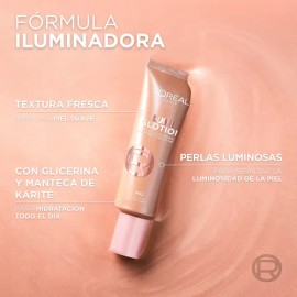 Iluminador hidratante lumi glotion tono medium glow 40mL L'oréal Paris