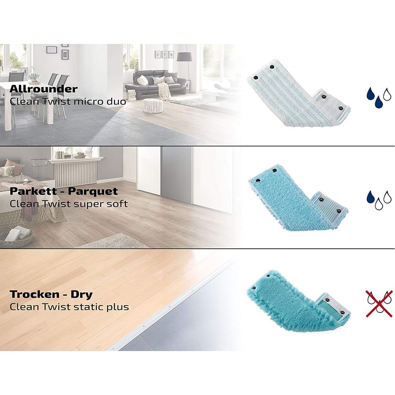 Leifheit Clean Twist Wiper Cover, X-Large, Micro Duo