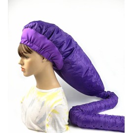 Upgraded Extra Large Hair Drying Bonnet with Long Tube Attachment, Hooded Fast Drying Cap for All Head Sizes and Hair Styling