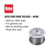 Oatey 21115 Leaded Acid Core Solder, 1 lb, Gray