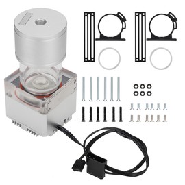 PUB FS6MA-14 Computer Integrated Water Cooling Pump Tank Kit 800l H Flow 4 Meter Head(Silver )