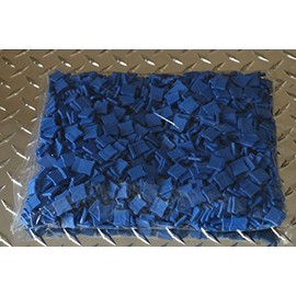 1000 Clamp-aid Hose Clamp End Guards for 1/2" Wide Hose Clamp Bands in Bulk packaging Color: Blue