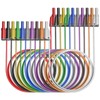 Goupchn 10PCS Banana Plug Silicone Test Leads 4mm Fully Insulated