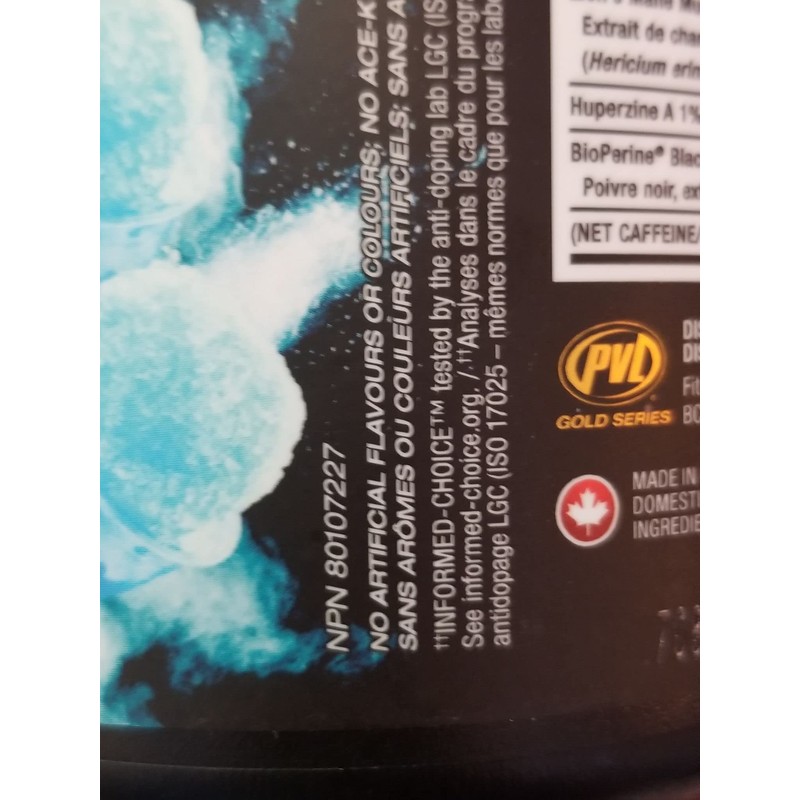 PVL Gold Series Domin8 | Pre-workout Superfuel - full dose