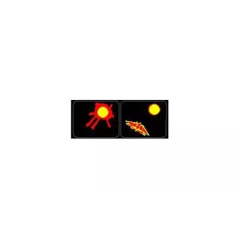 Bally Williams Firepower Pinball Machine Spinner Decal Set