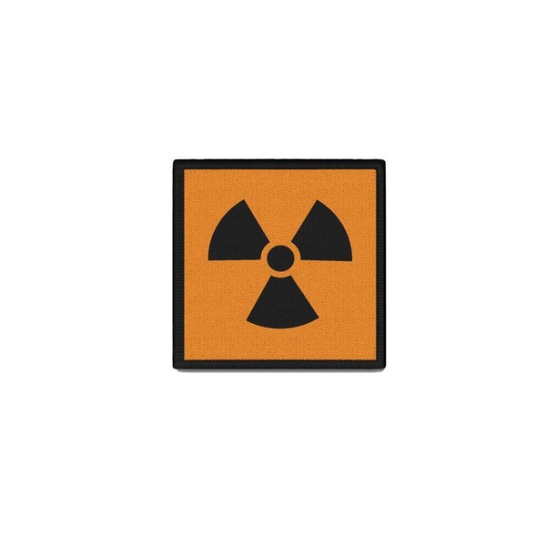 #42753 Patch 40 x 40 mm Danger Symbol Radioactive Radioactive