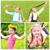 180 PCS Black Elastic Hair Ties No Damage Hair Elastic