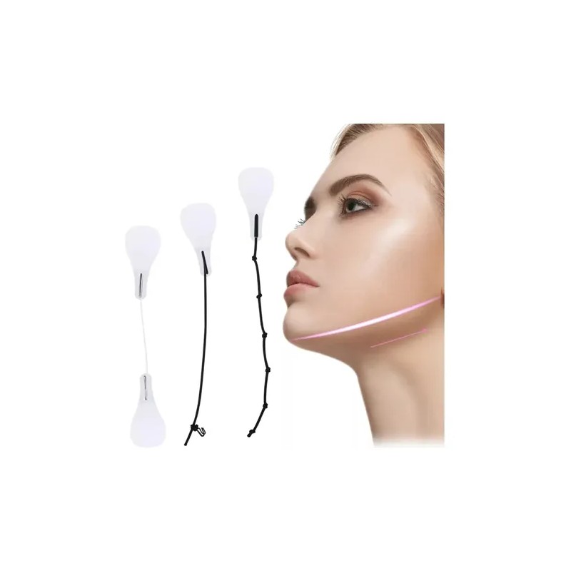 Parche De Estiramiento Facial En Forma De V Transpirable F