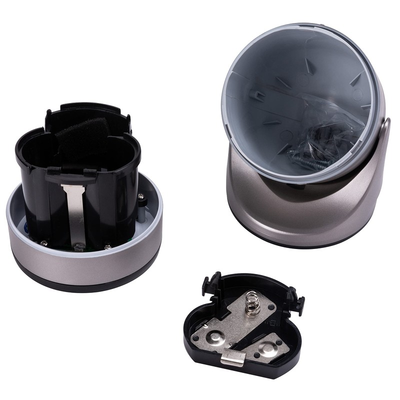 LIGHT IT! by Fulcrum, 33001-101 LED Floodlight, Silver, Single Pack