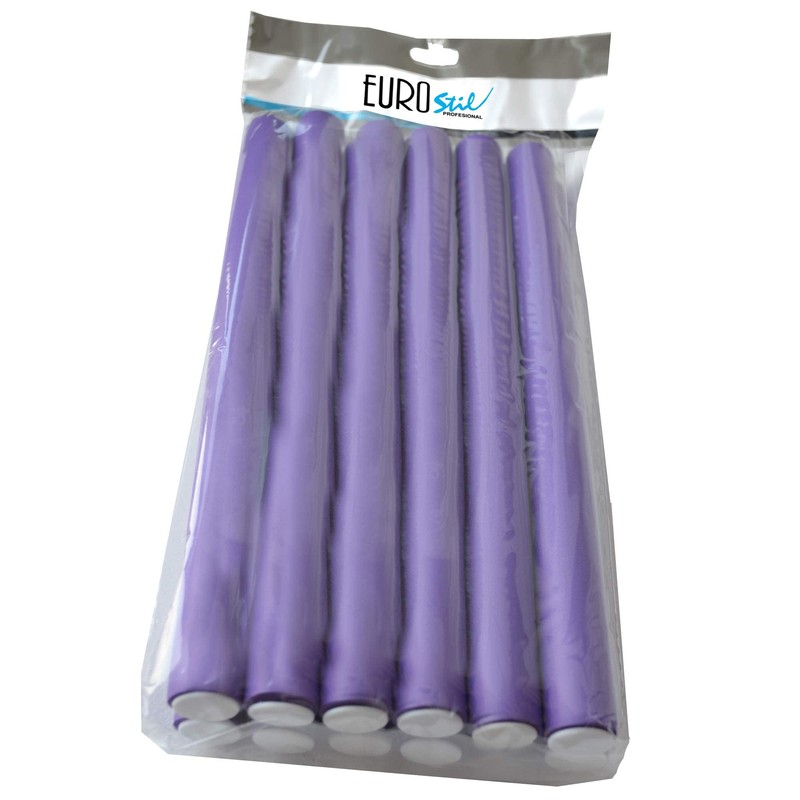 12 Piece Salon Quality Soft Foam Bendy Self-locking Hair Styling