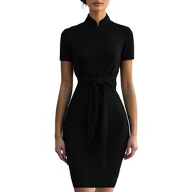 SperLucky Women's Bodycon Pencil Dresses Business Meeting Work Dresses