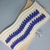 Uñas Postizas Azul Real Mate Uñas Almendradas Medianas Uñas Acrílicas