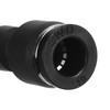 PATIKIL 5pcs 10mm to 6mm Airline Fittings, Straight Pneumatic Quick