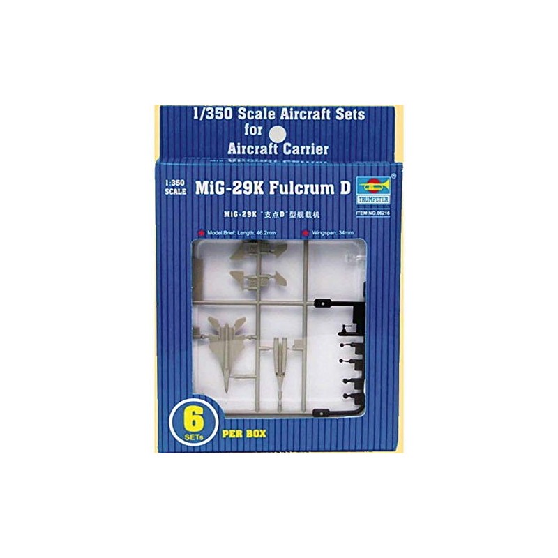 Trumpeter 06216 Modellbausatz Mig-29K Fulcrum D