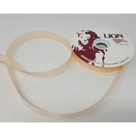 Lion NEW Lion Offray Champagne Satin Acetate Craft Ribbon 7/8" x 100 YDS Roll No. 5
