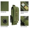TACTICAL GEEK EXT8 EDC Belt Organizer, Molle Multitool Sheath, Nylon