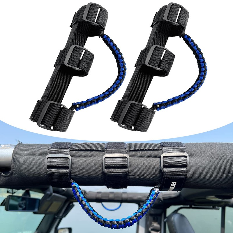 ROMASO Asas de agarre para Jeep Wrangler, asas de agarre