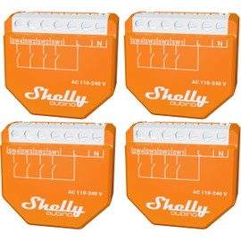 SHELLY Wave i4 Scene Activator Flush-Mounted Orange Pack of 4