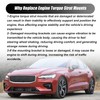 Priprilod Engine Torque Strut Mount Compatible with Volvo S60 V60