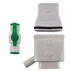 ASTAMOTOR Rainwater Collection System, Gutter Downspout Diverter Kit Rain Barrel