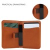 BULLAZO Fino Urban Slim Leather Wallet with RFID Protection, Black,
