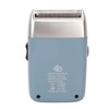 Rechargeable Beard Trimmer Blue USB Waterproof Portable Electric Hair Clipper