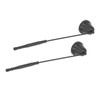 2PCS Candle Snuffer with Long Handle Bell Shape Metal Flame