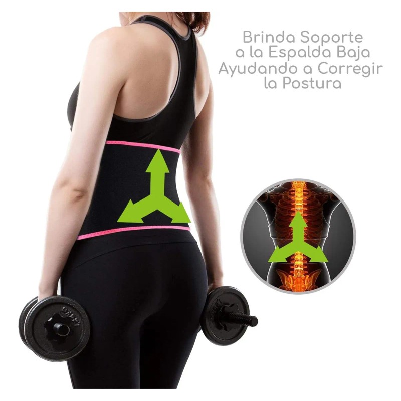 Faja Efecto Sauna Para Sudar La Grasa En Exceso Y
