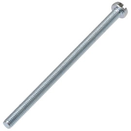 AERZETIX - C60131 - Set of 20 metal screws with cylinder head M3 x 50 mm with S-slot - connecting bolts - DIN 84 - hardness 4.8 - made of galvanised steel - silver