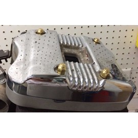 Diycycleparts HARLEY SOFTAIL BRASS TOP HAT CYLINDER HEAD BOLTS rocker box cover evolution