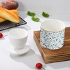 Butter Crock with Lid for Countertop,Ceramic French Butter Dish Keeper
