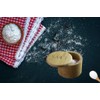 VICUKIE Salt Cellar, Bamboo Salt Box, Salt Container With Spoon,