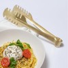 Spaghetti Tongs PVD Champagne Length 240 mm
