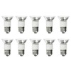 10-Bulbs 75 Watt JDR MR16 75W 130 Volt Medium Base
