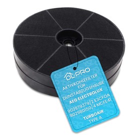 DL-pro Activated Carbon Filter for AEG Electrolux 9029793792 E3CFOA 9029801504 MCFE41 Turboair Type A Carbon Filter Odour Filter for Cooker Hood Extractor Hood Cooker Hood