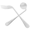 iplusmile Adaptive Curved Utensils, Assistive Eating Tools, Anti-Shake Angled Fork