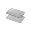 CB Japan Carari Microfiber Bath Mat, Towel Texture, Absorbent, 23.6×15.7